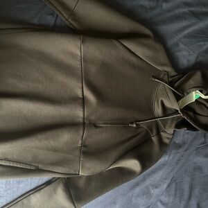 Russell Athletic Olive Hoodie
